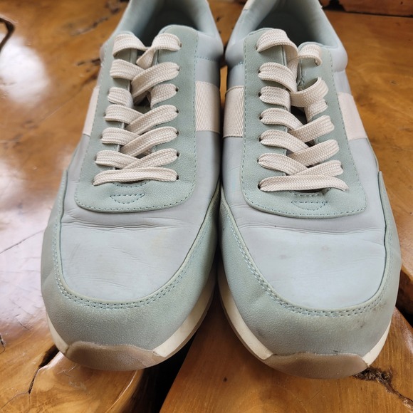 DV Dolce Vita Womens Sneakers Size 10 Zabble Green Casual Streetwear Shoes - Picture 5 of 14